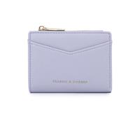 MYLLJBD Women Wallets Women's Short Wallet Stylish Soft Bifold Ultra-Thin Multiple Card Holders Small Handbag-Purple;