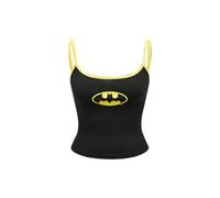 MYLLJBD Women's Vest Camisole Spring and Summer Short Slim Fit Top Fashionable Versatile Suitable for Travel Daily Wear-Black-l