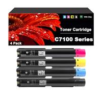 MyllNew C7100 Series Toner Cartridge High Yield Multicolor