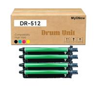 MyllNew DR-512 Drum Unit High Yield Compatible for Konica Minolta Bizhub C224 C224e C284 C284e C364 C364e C454 C454e C554 C554e Printer, High Yield 120,000 Pages Multicolor