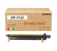 MyllNew DR316 DR-316K DR-316C Drum Unit High Yield Compatible for Konica Minolta Bizhub C250i C251i C300i C301i C360i C361i Printer, High Yield 100,000 Pages Cyan