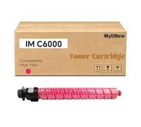 MyllNew IM C6000 Toner Cartridge High Yield Compatible for Ricoh IM C4500 IM C5500 IM C6000 Printer, High Yield 33,000 Pages Magenta