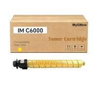 MyllNew IM C6000 Toner Cartridge High Yield Compatible for Ricoh IM C4500 IM C5500 IM C6000 Printer, High Yield 33,000 Pages Yellow