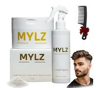Mylz Sea Salt Spray for Men, Mylz Men's Sea Salt Hair Spray & Hair Clay, Sea Salt Spray & Clay Texture Pack, Say Goodbye To Bad Hair (Mix/2 Pcs)