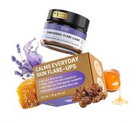 MyMagicHealer Universal Flare Care | Drawing Salve for HS, Boils, Cysts, Hemorrhoids, Pilonidal Cyst, Abscess | Anti-Chafing, Wound Care, Relief for Itching Skin w/Propolis & Egg Yolk Extract 1 oz