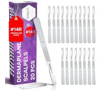MyMed Disposable 14R Dermaplaning Razors - Pack of 20 Dermaplane Razor for Women Face, Dermaplane Scalpels Dermaplaning Tool for Face