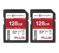 MyMemory PLUS 128GB V30 High Speed SD Card (SDXC) UHS-1 U3 - 100MB/s 2