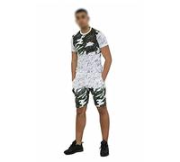 mymixtrendz Boys Camo Short Set Summer Outfits Short Sleeve Kids T Shirt Shorts Sportswear Tops with Short 7-13 Years (Green, 9/10 Year)