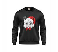 mymixtrendz Kids Boys Girls Unisex Dabbin Santa Gift Merry Long Sleeves Christmas Sweatshirt Top 7/13 Yrs