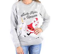 mymixtrendz Kids Boys Girls Unisex Xmas Christmas Santa Suit Mr Cool Unicorn Pullover Long Sleeves Knitted Jumper Top