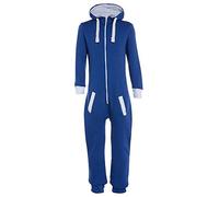 mymixtrendz Kids Unisex Boys Girls Children Plain Onesie Hooded All in One Jumpsuit 7-13 Yrers