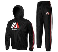 mymixtrendz Sauna Suit for Men Gym Workout Sweat Suits Sauna Pullover Jacket Pant With Hood