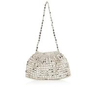 myMo at night Women's Handbag Bag Clutch, Silver, One Size