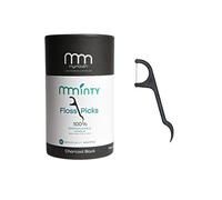 MyMouth Natural Dental Floss Picks | 45 x Eco Friendly Tooth Sticks | Mint Flavoured | Approved by Dentists