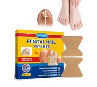 MYMULIKE 28 Pcs Fungal Nail Patches, Fungal Nail Patches for Toenails extra strong, Hydrogel Patches for Overnight Repair, Toenail Fungus Relief with Visible Results in 8 Hours