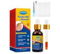 MYMULIKE 30ML Fungal Nail Liquid Kit For Toenails Extra Strong - Natural Herbal Formula with Tea Tree Oil, Complete Set for Protects Thick, Broken Toe Nail & Discolored Fingernails & Toenails