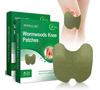 MYMULIKE Pain Relief Patch, Knee Pain Relief Patch,52 Pcs Wormwood Knee Patches,Up to 24h No Side Effect,Pain Patches,Arthritis Pain Relief Patches Pain Relieving for Knee Joints Pain(for Knee-52)