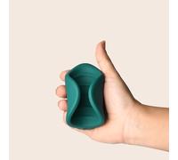 MyMuse Electric Beat Massager | Stress Relief, Textured, Waterproof & Rechargeable | Dark Green
