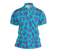 Mymyguoe Love Print Polo Shirt Men's Short Sleeve Muscle Fit T-Shirts Breathable Golf Shirts Polo Shirt Sport Men's Polo Shirt Traditional Shirt Slim Fit Sports Shirts Oktoberfest T-Shirt Hunting