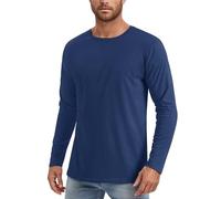 Mymyguoe Uv Shirt Men's Long Sleeve Sports Shirt Breathable Rash Guard Swimming Shirts Water Surf Swimming Shirts Ice Silk Functional Shirt UPF 50+ UV Protection Quick Drying Plain Training Shirt