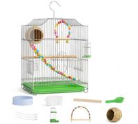 Myna Bird Cage, Metal Outdoor, style to 4 | Single Layer Design, Single Layer Habitat, Avian Habitat Setup, For Pet Adopters
