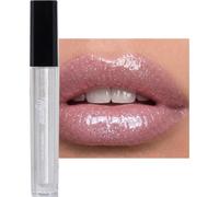 Mynena Crystal-Clear Icy Shimmer Lip Gloss Non-Sticky Clear Filled with Iridescent Sparkles | Lightweight Lip Topper | Demi-Sheer Lipgloss from Cosplay to Everyday Glam | Aila