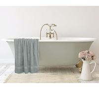 MyNextBeddingLimited 2-Pack Bath Sheet Towel 100% Cotton Jumbo Size 90cm x 170cm Quick Dry Body Wrap Premier Quality Reusable Towel 500 (GSM) (Grey)