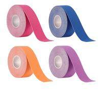 Mynoozi 4 PCS Face Lifting Tape, Multifunctional Anti Wrinkle Face Tape, Anti Wrinkle Plasters, Facial Patches for Firming and Firming the Skin(Rose, Purple, Blue, Orange)