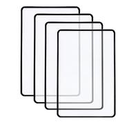 Mynoozi 4Pcs Full-Page Magnifying Glass for Reading, 3X Magnifying Glass for Reading, Perfect Handheld Magnifier for Reading Small Print, Books, Maps, Patterns(18 * 12cm)