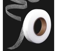 Mynoozi 64m Extra Long No-Sew Folding Tape - 20mm Wide, Strong Iron-On Adhesive for Curtains, Clothes, Trousers