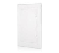 Mynoozi ABS Plastic Paintable Access Panel 150x100 mm, for Drywall, Ceiling, Electrical, Plumbing Heavy-Duty & Easy Install, Wall Hole Cover Plate, White
