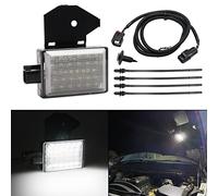Mynoway LED Under Hood Courtesy Engine Bay Light Kit with Wire Harness Replacement for Ram 1500 2500 3500 4500 5500, Charger 2006-2019, Dakota 1998-2000, Wrangler 1998-2007, Chry’ler 300 2006-2010