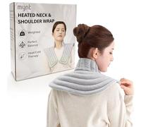 Mynt Heated Neck and Shoulder Wrap, Microwavable Neck and Shoulder Heating Pad, Cooling Pad