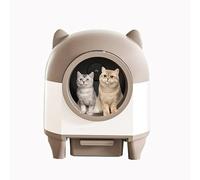MyNvy cat litter tray Self Cleaning Cat Litter Box APP Controlled Automatic Litter Tray| Extra Large Enclosed Litter Box forMultiple Cats|Quiet & Energy Efficient(Color:a,Size:)