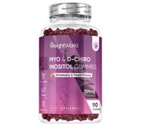 Myo & D-Chiro Inositol Gummies 709mg 90 Gummies WeightWorld