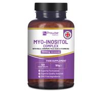 Myo-Inositol Complex 120 Vegan Tablets 7000mg per Serving with Black Maca Root, Chromium, Folic Acid, and Vitamin B12 | Hormonal Balance for Women, Women PCOS Supplement | Premium Quality by Prowise