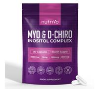 Myo Inositol & D Chiro Inositol - 120 Capsules | PCOS Supplement