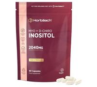 Myo Inositol D Chiro Inositol 2040mg - 90 Vegan Tablets | High Strength Myo Inositol - Powder Alternative - Letter-Box Friendly Packaging - by Horbaach