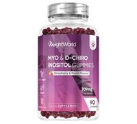 Myo-Inositol & D-Chiro Inositol Gummies - 40:1 Ratio - 90 Gummies