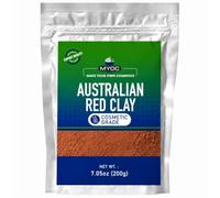 MYOC Australian Red Clay - Cosmetic Grade Mineral Clay | 200g / 7 oz