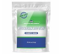 MYOC Australian Red Clay - Pure Natural Cosmetic Grade | Ideal for DIY Face Masks, Soaps, Scrubs & Cosmetic Formulations | 2 kg (70.54 oz)