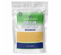 MYOC Brazilian Yellow Clay | Cosmetic Grade Natural Clay for Face Masks, Soaps, Body Wraps & DIY Skincare - 453g / 16 Oz