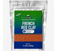 MYOC French Red Clay - Cosmetic Grade Mineral Clay | 500g / 17.6 oz