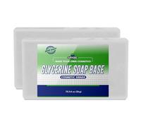 MYOC Glycerine Soap Base | Glycerine, Aloe Vera & Rose Extract | Melt & Pour Soap Base for DIY Making |Suitable for All Skin Types | 2000g / 70.54 Oz