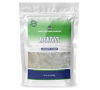 MYOC Menthol Crystals | Pure Cosmetic Grade for Skincare, Balms, Soaps, Lip Care, Aromatherapy & DIY Formulations - 227g / 8 Oz