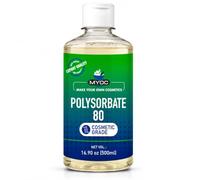 MYOC Polysorbate 80 (16.9 fl oz / 500ml) Cosmetic Grade for DIY Formulation, Mists