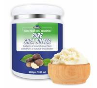 Myoc Shea Butter - Cosmetic Grade | Unrefined, Natural Butter for Skincare, Haircare & DIY Formulations | Ideal for Creams, Balms, Lotions & Body Butters - 500g / 17.63 Oz