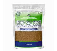 Myoc Walnut Shell Powder-3.4oz, Walnut Shell Powder for Scrubs, Walnut Shell Powder for Soap Making, Walnut Shell Powder Bulk, Walnut Shell Powder for Hand Cleanser
