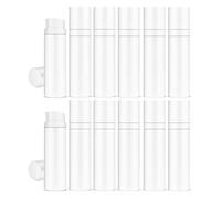MYOC White Airless Bottle Set with White Pump| 12 Bottles | 30ml | Leak-Proof & Precise Dispensing | Ideal for DIY Beauty & Skincare