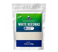 MYOC White Beeswax - 100% Pure Cosmetic Grade 250g (8.82 oz) | Emollient Wax for Lip Balm, Lotion Bars & Body Butter Making